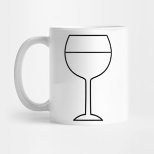 Wine Glass Mug